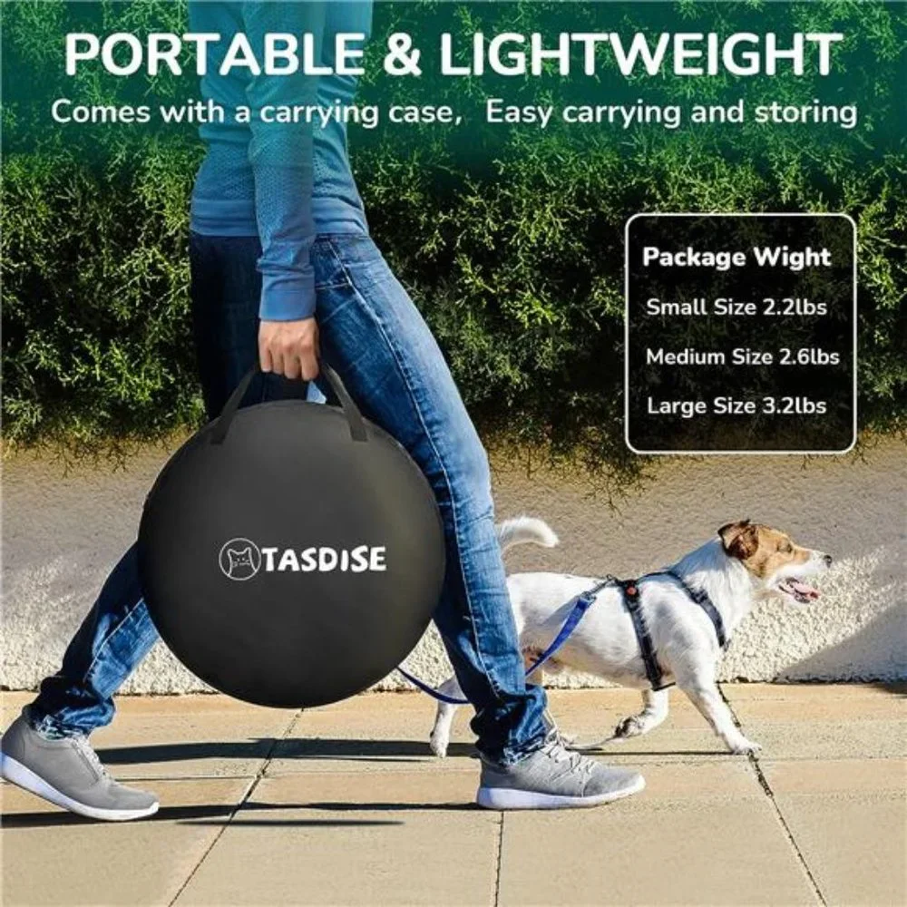 Portable Pet Playpen, Foldable Exercise Play Tent Kennel Crate for Puppy Dog